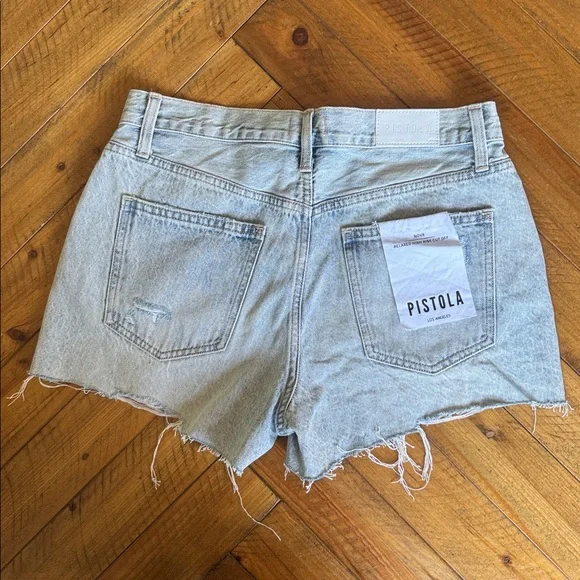 NWT PISTOLA Nova Denim Shorts - Picture 6 of 12